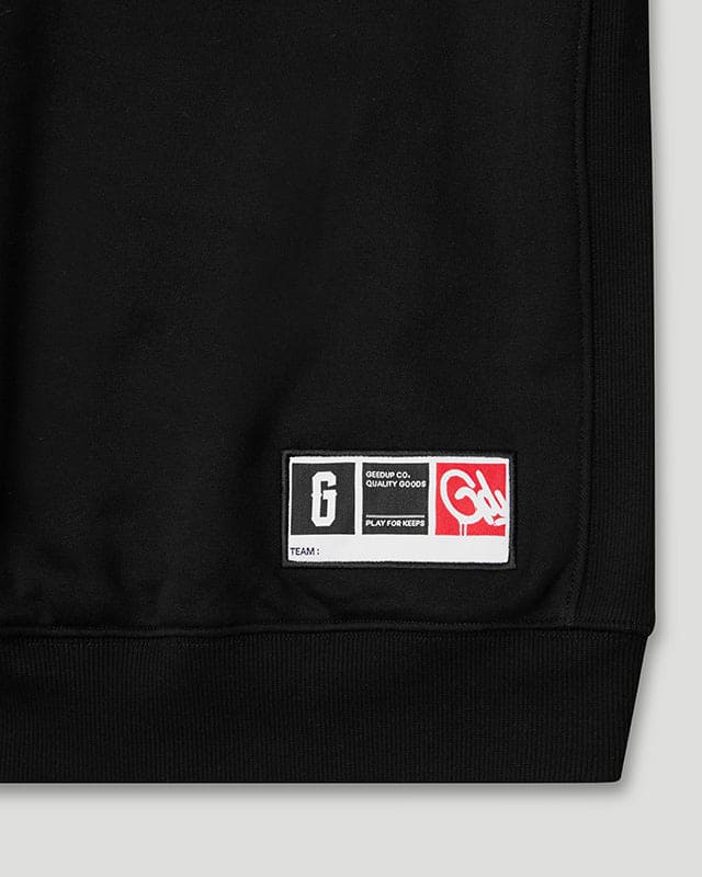 PFK O/S Crewneck Black/White