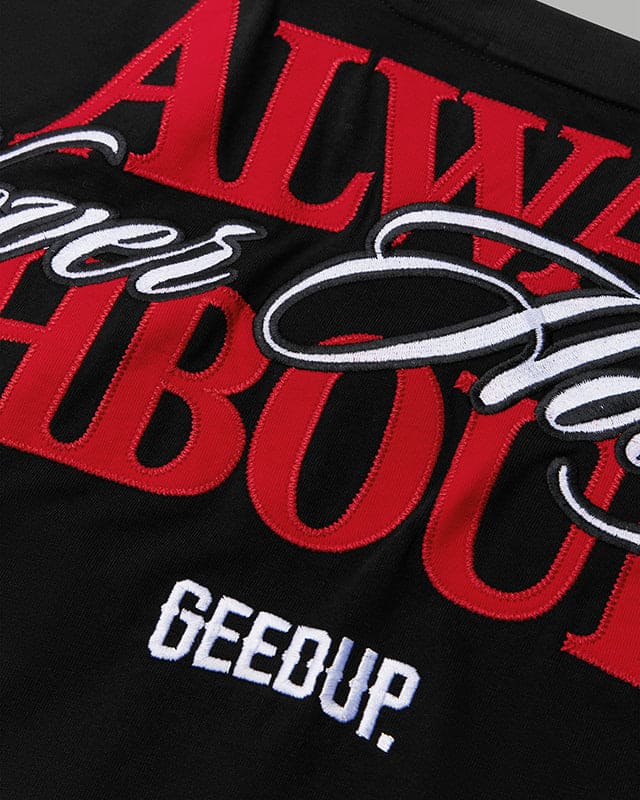Always Neighbourhood Tee - Black/Red