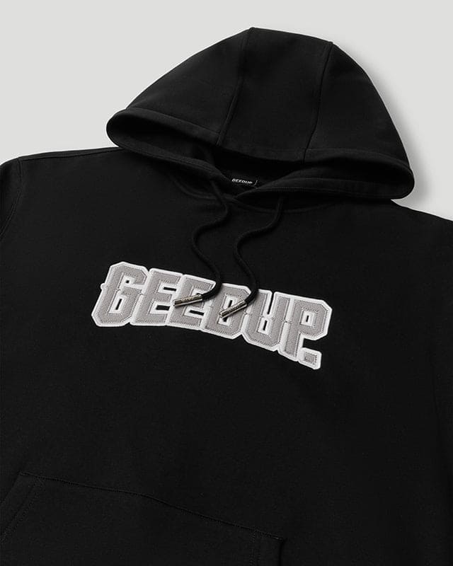 PLAY FOR KEEPS O/S Hoodie Black/Grey