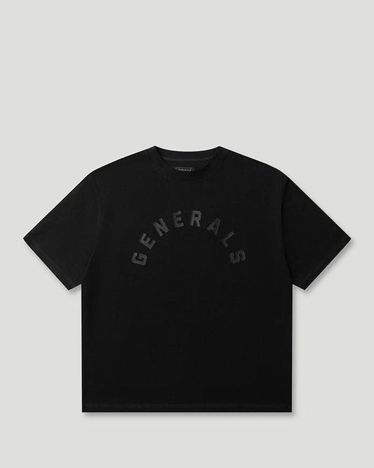 Generals Slim Fit T-Shirt Jet Black