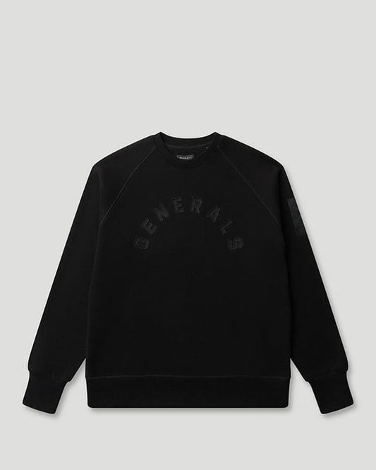 Generals Classic Fit Crewneck Jet Black