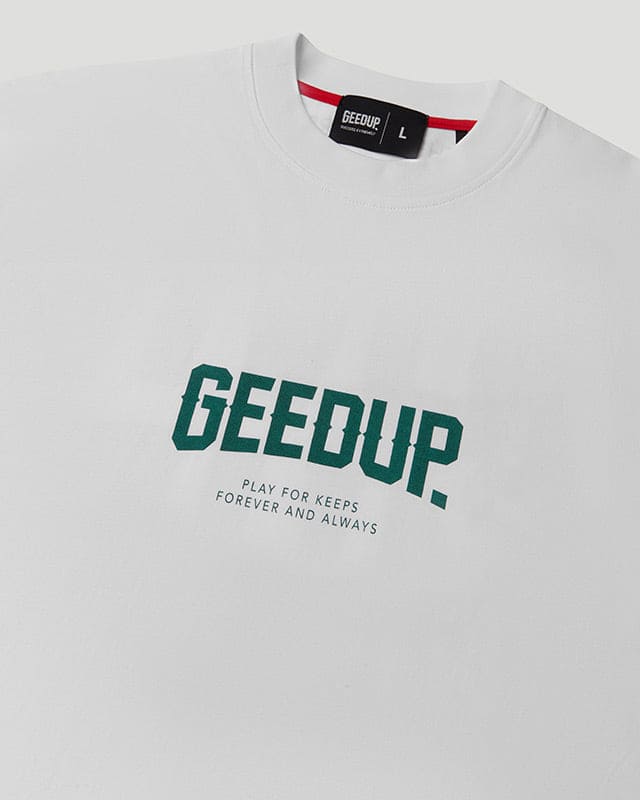MVRS & SHKRS Cigar T-Shirt Off White/Green