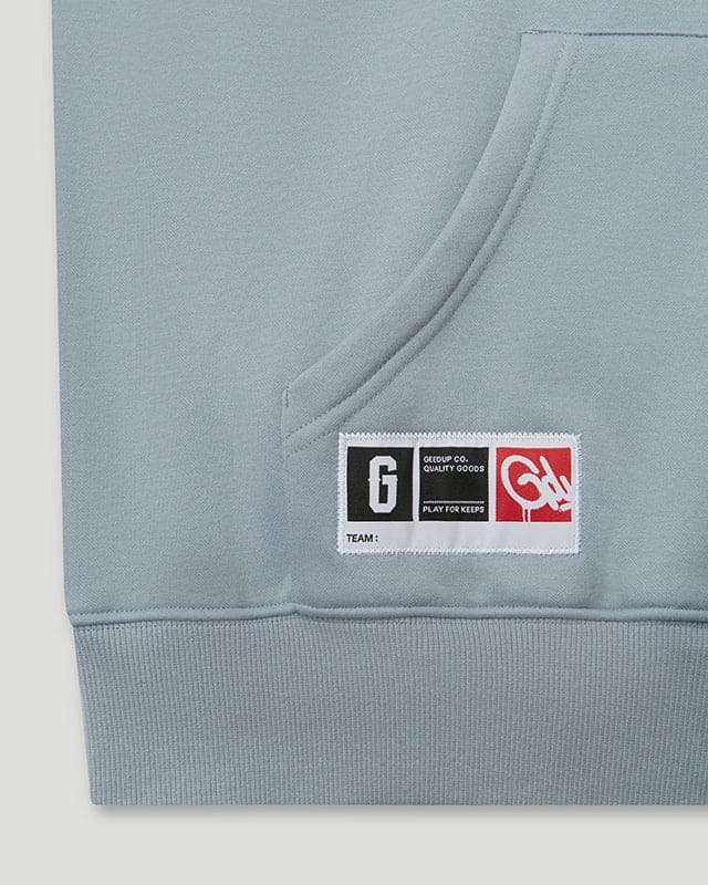 PFK Company Hoodie Ice Blue Tonal