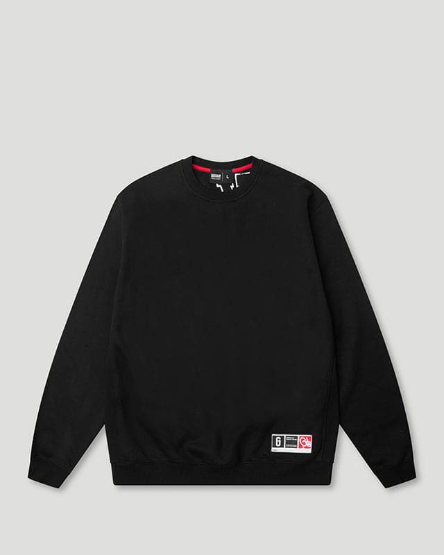 PFK O/S Crewneck Black/White