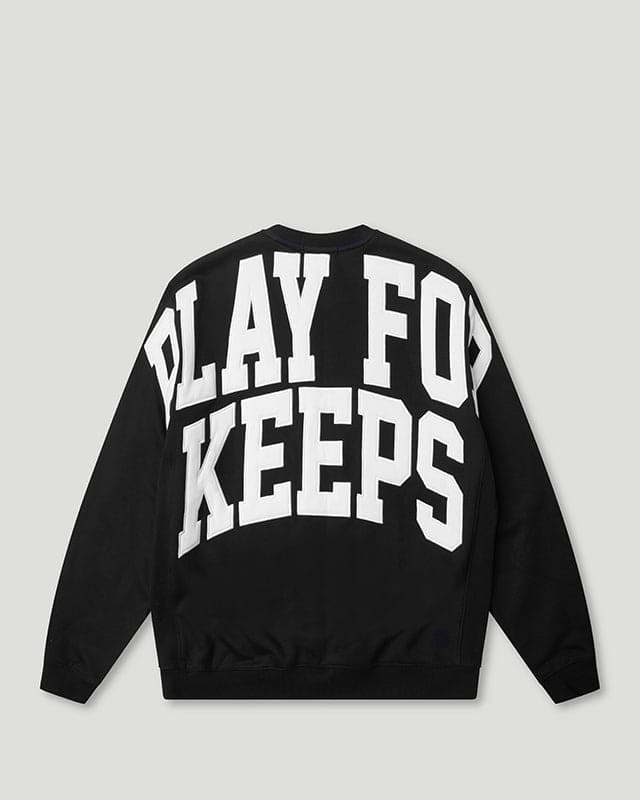 PFK O/S Crewneck Black/White