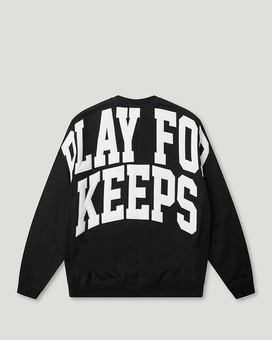 PFK O/S Crewneck Black/White