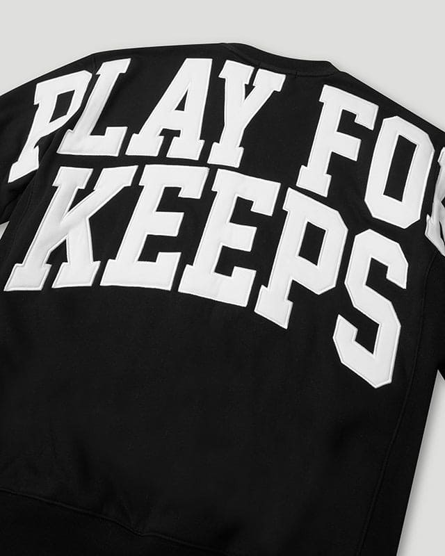 PFK O/S Crewneck Black/White