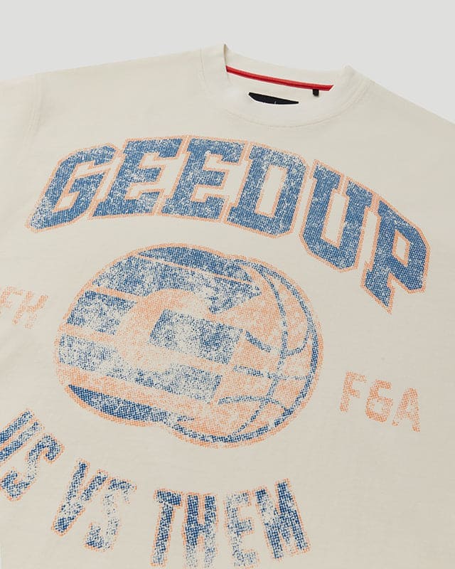 G-Ball T-Shirt Off White/Purple