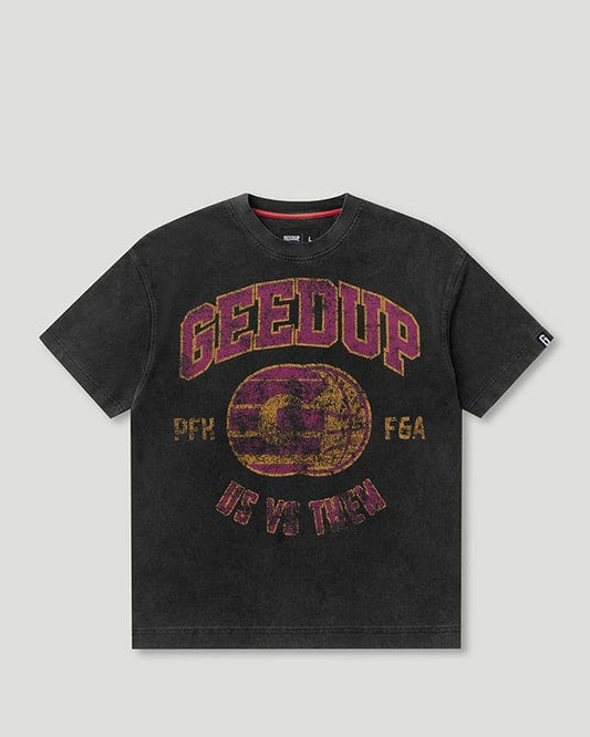 G-Ball T-Shirt Washed Black/Purple