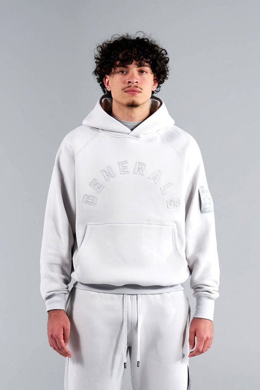 Generals Classic Fit Raglan Hoodie Nimbus Cloud