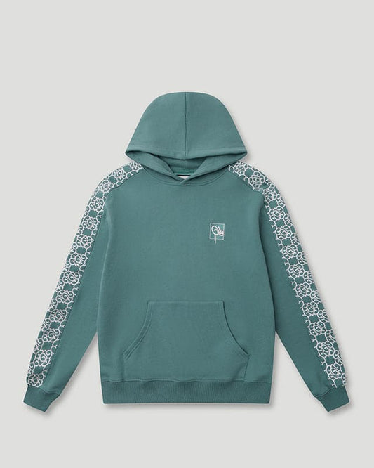 Mono Logo Tape Hoodie Matcha