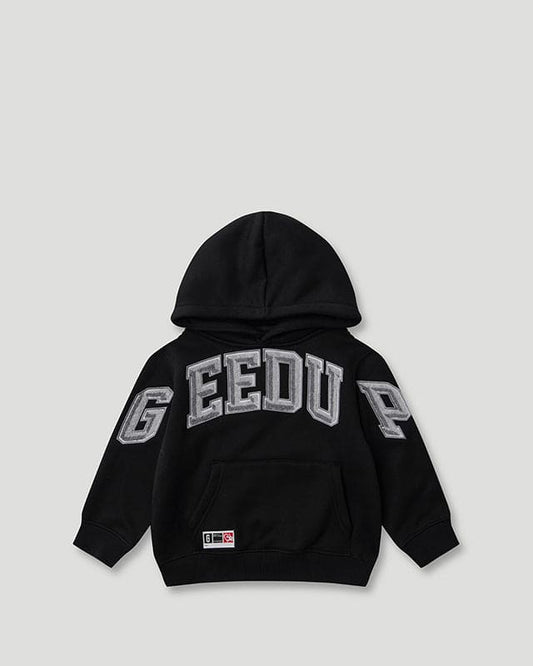 Team Logo 3D Hoodie Lil Don Black/Grey