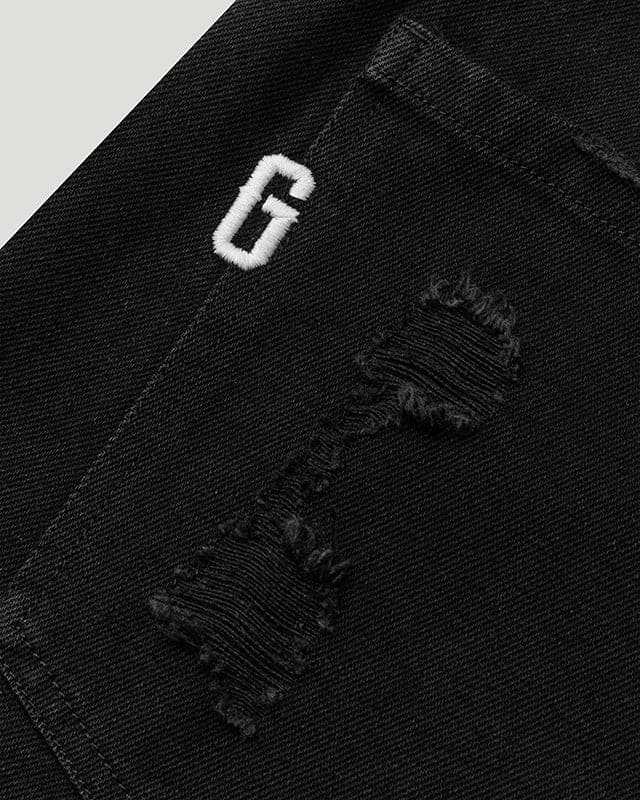 Handstyle Denim Pant Washed Black