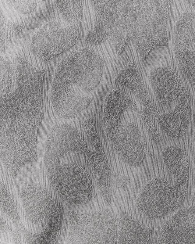 Mono Logo Jacquard Monogram Hoodie Grey