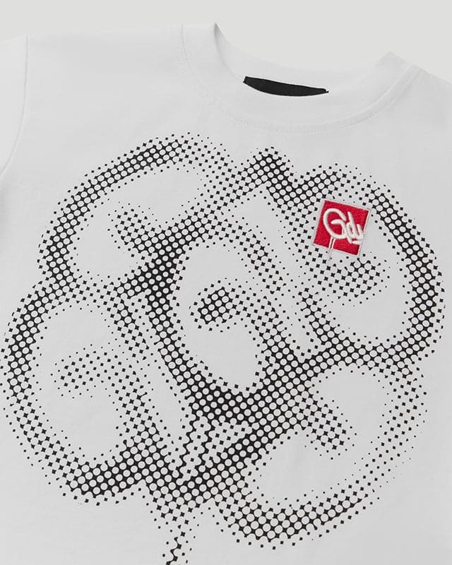 Mono Logo Lil Don Tee White
