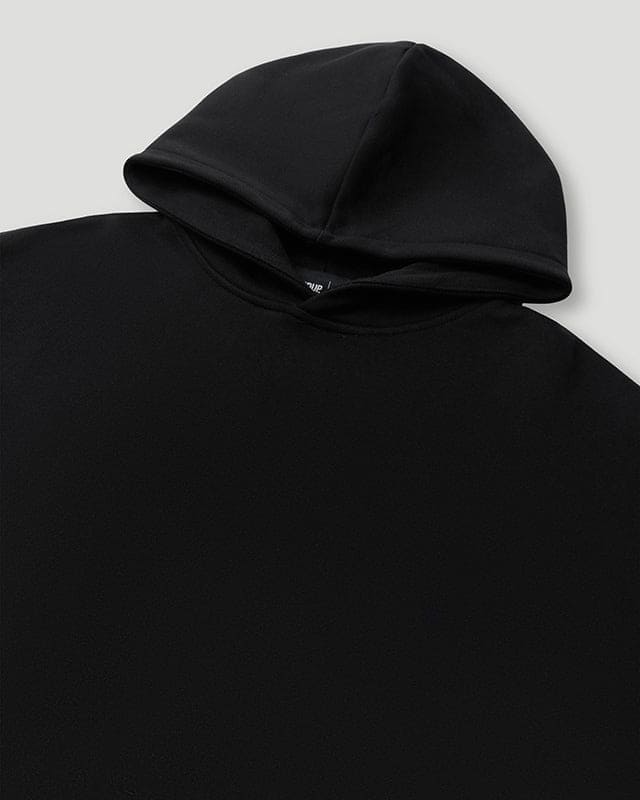 Ol' English Oversized Hoodie Black