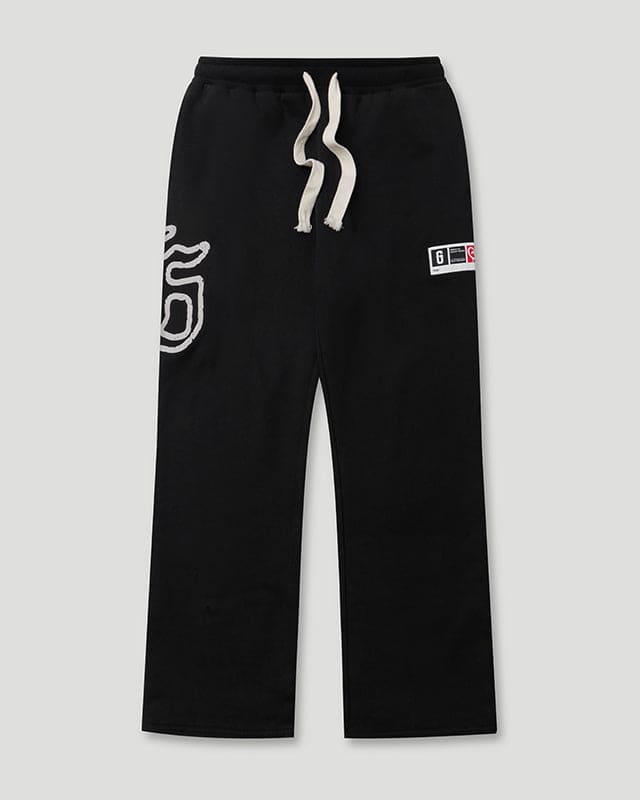 Ol' English Track Pants Black