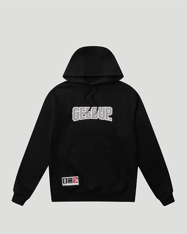 PLAY FOR KEEPS O/S Hoodie Black/Grey